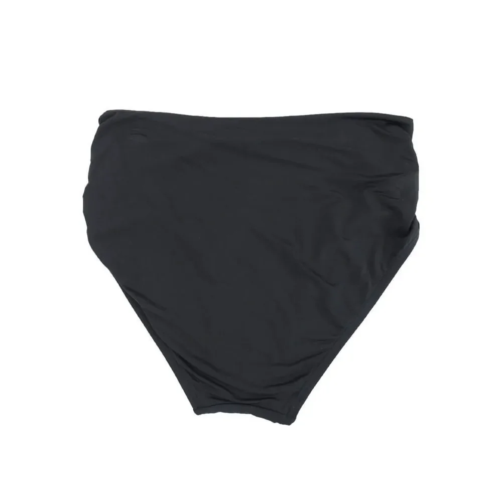 Calvin Klein Women's Convertible Bikini Bottoms (Black, Medium)